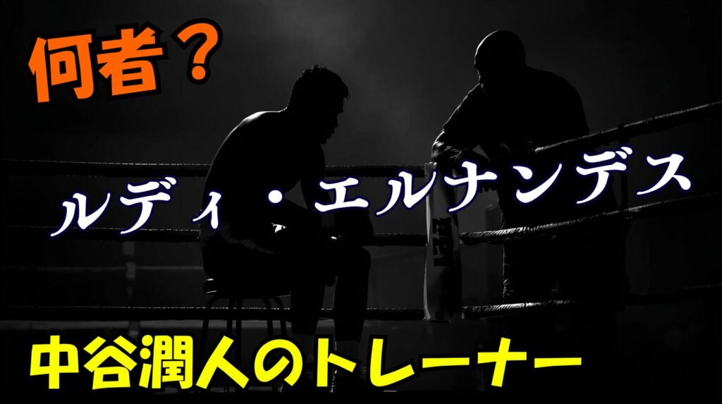ルディエルナンデスのwikiプロフィール経歴！【中谷潤人を育てたボクシングトレーナー】
