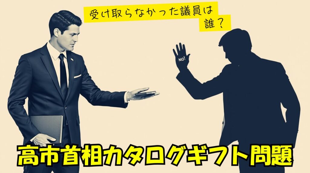 高市首相のカタログギフトを受け取らなかった議員は誰？（考察まとめ）